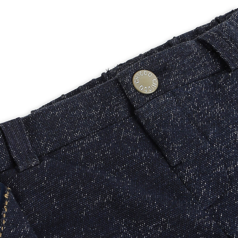 Boys Dark Blue Solid Long Trouser image number null